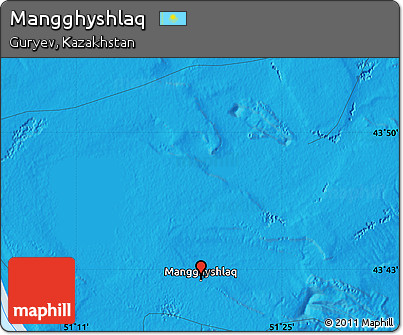 Political Map of Mangghyshlaq