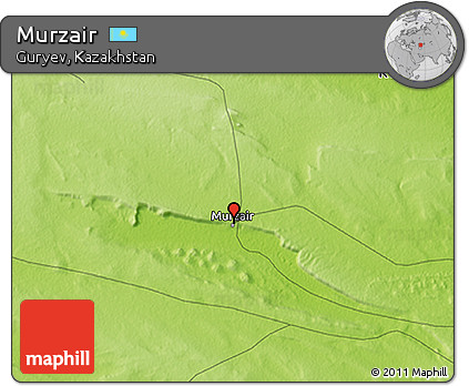 Physical 3D Map of Murzair