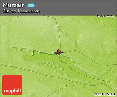 Physical 3D Map of Murzair