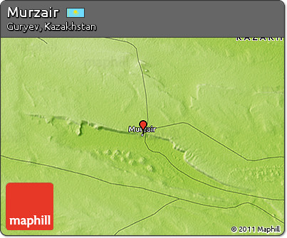 Physical 3D Map of Murzair