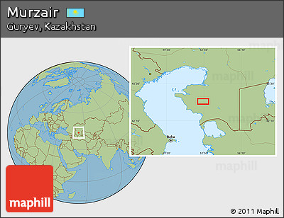 Savanna Style Location Map of Murzair