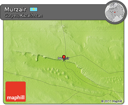 Physical Map of Murzair