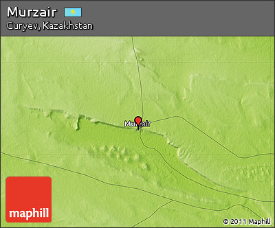 Physical Map of Murzair