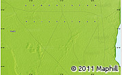 Physical Map of the area around 43° 53' 30" N, 57° 52' 30" E