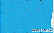Political Map of the area around 43° 53' 30" N, 57° 52' 30" E