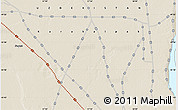 Shaded Relief Map of the area around 43° 53' 30" N, 57° 52' 30" E