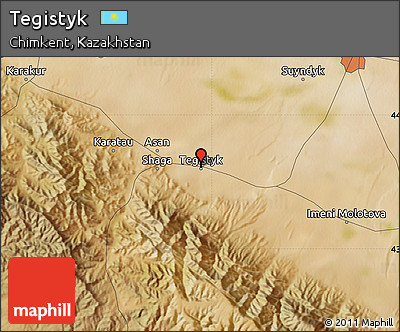 Satellite Map of Tegistyk