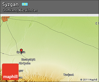 Physical 3D Map of Syzgan