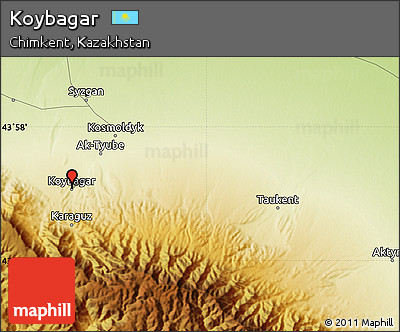 Physical Map of Koybagar