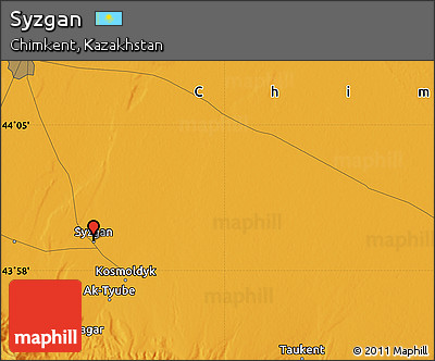 Political Map of Syzgan