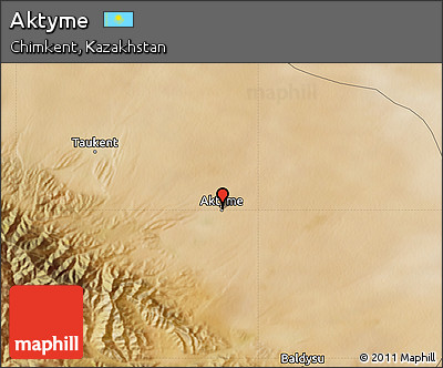 Satellite Map of Aktyme