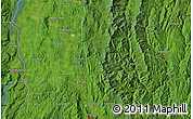 Satellite Map of the area around 43° 53' 30" N, 73° 1' 30" W