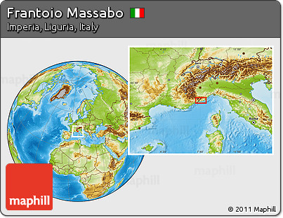 Physical Location Map of Frantoio Massabo
