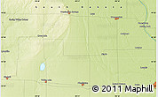 Physical Map of Wessington Springs