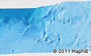 Political 3D Map of the area around 43° 53' 30" N, 9° 16' 30" W