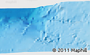 Shaded Relief 3D Map of the area around 43° 53' 30" N, 9° 16' 30" W