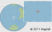 Savanna Style Location Map of the area around 43° 10' 22" S, 102° 46' 30" W