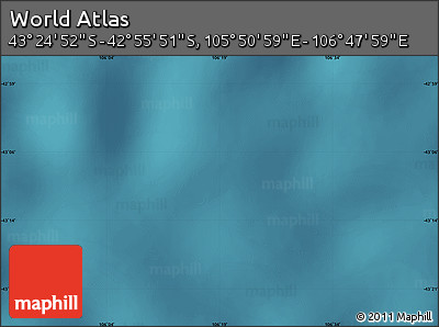 Satellite Map of the Area around 43° 10' 22" S, 106° 19' 29" E