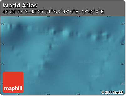 Satellite Map of the Area around 43° 10' 22" S, 10° 16' 30" E