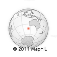 Outline Map of the Area around 43° 10' 22" S, 111° 25' 30" E, rectangular outline