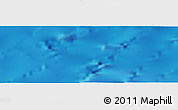 Shaded Relief Panoramic Map of the area around 43° 10' 22" S, 11° 58' 29" E