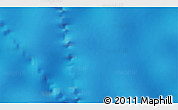 Physical 3D Map of the area around 43° 10' 22" S, 122° 28' 29" E