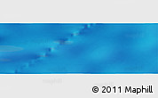 Physical Panoramic Map of the area around 43° 10' 22" S, 130° 7' 30" E
