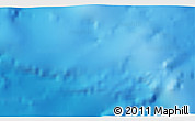 Physical 3D Map of the area around 43° 10' 22" S, 164° 7' 30" E