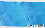 Physical 3D Map of the area around 43° 10' 22" S, 164° 58' 29" E