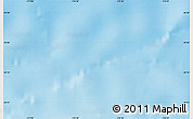 Physical Map of the area around 43° 10' 22" S, 176° 43' 29" W