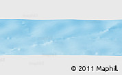 Physical Panoramic Map of the area around 43° 10' 22" S, 176° 43' 29" W