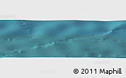 Satellite Panoramic Map of the area around 43° 10' 22" S, 176° 43' 29" W