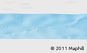 Shaded Relief Panoramic Map of the area around 43° 10' 22" S, 176° 43' 29" W