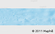 Shaded Relief Panoramic Map of the area around 43° 10' 22" S, 178° 25' 30" W