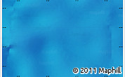 Shaded Relief Map of the area around 43° 10' 22" S, 17° 4' 30" E