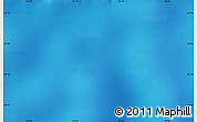 Physical Map of the area around 43° 10' 22" S, 25° 25' 29" W