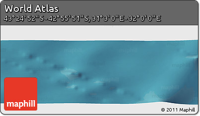Satellite Panoramic Map of the Area around 43° 10' 22" S, 31° 31' 29" E