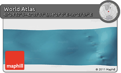 Satellite Panoramic Map of the Area around 43° 10' 22" S, 34° 55' 29" E
