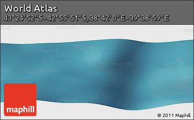 Satellite Panoramic Map of the Area around 43° 10' 22" S, 39° 10' 29" E