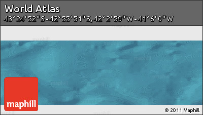 Satellite Panoramic Map of the Area around 43° 10' 22" S, 41° 34' 30" W