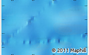 Physical Map of the area around 43° 10' 22" S, 86° 37' 30" W