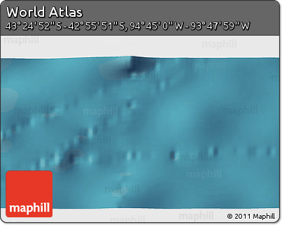 Satellite 3D Map of the Area around 43° 10' 22" S, 94° 16' 30" W