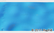 Physical 3D Map of the area around 43° 36' 16" S, 110° 34' 29" E