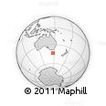 Outline Map of the Area around 43° 36' 16" S, 147° 7' 30" E, rectangular outline