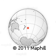 Where is the area around 43° 36' 16" S, 173° 19' 29" W located? Outline Map of the Area around 43° 36' 16" S, 173° 19' 29" W, rectangular outline
