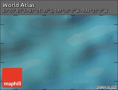 Satellite Map of the Area around 43° 36' 16" S, 175° 1' 30" W