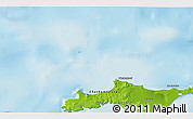 Physical 3D Map of Tupuangi
