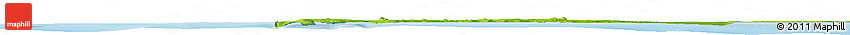 Physical Horizon Map of the Area around 43° 36' 16" S, 176° 43' 29" W