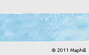 Physical Panoramic Map of the area around 43° 36' 16" S, 177° 34' 29" W