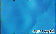 Shaded Relief Map of the area around 43° 36' 16" S, 32° 13' 30" W